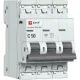 Выключатель автоматический 3п C 50А 6кА ВА 47-63N PROxima EKF M636350C