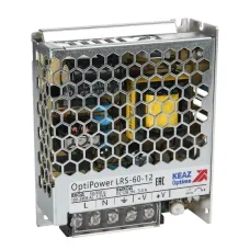 Блок питания панельный OptiPower LRS 60-24 2.5A КЭАЗ 328875