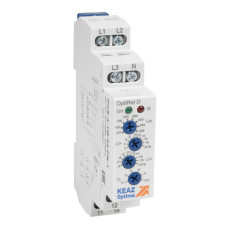 Реле контроля фаз OptiRel D PHS-3-1M-04-PN-2 повышенного/пониженного 3Ф+N 2СО КЭАЗ 331994