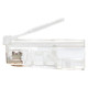 Коннектор RJ45 (8P8C) кат.5E неэкранир. TERACOM универс. (уп.10шт) EKF TRC-PLUG-5EUTP-10