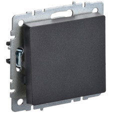 Выключатель 1-кл. СП BRITE ВС10-1-0-БрЧ 10А механизм черн. IEK BR-V10-0-10-K02