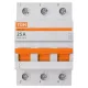 Выключатель нагрузки (мини-рубильник) ВН-32 3P 25A Home Use TDM