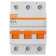Выключатель нагрузки (мини-рубильник) ВН-32 3P 63A Home Use TDM