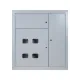 Корпус щита этажного 4 кв. (1010х950х160) TDM