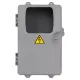 ЩУ-П-1ф/3ф (360х225х155) пластик, монтажная панель IP54 TDM 