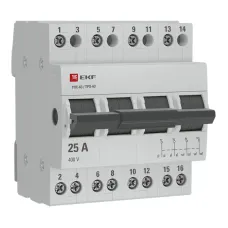 Переключатель трехпозиционный ТПС-63 4P 25А PROxima EKF TPS425