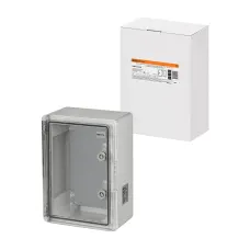 Бокс пластиковый ЩМП-0-2, прозр., крышка ABS, IP65, -45 до +75 С, навесной, (350x250x150) TDM