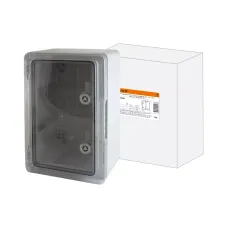 Бокс пластиковый ЩМП-0-8, прозр., крышка ABS, IP65, -45 до +75 С, навесной, (700x500x250) TDM