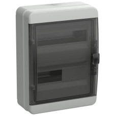 Корпус КМПн-24 TEKFOR IP65 черн. прозр. дверь пластик. IEK TF5-KP72-N-24-65-K03-K02