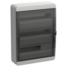 Корпус КМПн-54 TEKFOR IP65 черн. прозр. дверь пластик. IEK TF5-KP72-N-54-65-K03-K02