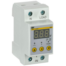 Реле напряжения РН-д 1ф 36мм 40А KARAT IEK IVR21-1-40