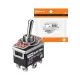 Переключатель-тумблер KN3C-223AAH 2P 250В AC/DC 15А (6c) ON-OFF-ON без фиксации TDM