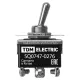 Переключатель-тумблер KN3C-223AAH 2P 250В AC/DC 15А (6c) ON-OFF-ON без фиксации TDM
