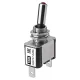 Выключатель-тумблер ASW-07D 1P 12В AC/DC 25А (3c) ON-OFF с фиксацией с красной LED подсветкой TDM