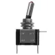 Выключатель-тумблер ASW-07D 1P 12В AC/DC 25А (3c) ON-OFF с фиксацией с красной LED подсветкой TDM