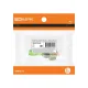 Выключатель-тумблер ASW-13D 1P 12В AC/DC 20А (3c) ON-OFF с фиксацией с зеленой LED подсветкой TDM