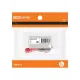 Выключатель-тумблер ASW-13D 1P 12В AC/DC 20А (3c) ON-OFF с фиксацией с красной LED подсветкой TDM