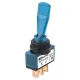 Выключатель-тумблер ASW-13D 1P 12В AC/DC 20А (3c) ON-OFF с фиксацией с синей LED подсветкой TDM