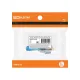 Выключатель-тумблер ASW-13D 1P 12В AC/DC 20А (3c) ON-OFF с фиксацией с синей LED подсветкой TDM