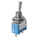 Переключатель-тумблер MTS-103 Micro 1P 250В AC/DC 3А (3c) ON-OFF-ON с фиксацией TDM