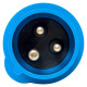 Вилка переносная 013 2Р+РЕ 16А 220В IP44 PROxima EKF ps-013-16-220-PRO