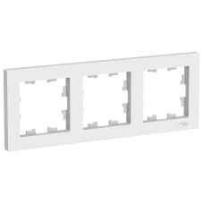 Рамка 3-м AtlasDesign универс. бел. SE ATN000103