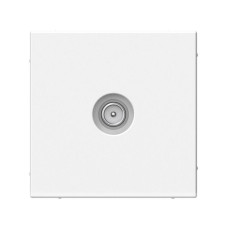 Розетка телевизионная проходная TV ArtGallery 4дБ механизм бел. SE GAL000192