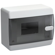 Корпус ЩРН-П-6 UNION Compact IP41 черн. прозр. дверь пластик. IEK UIC-KP12-N-06-41-K01