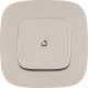 Переключатель 1-кл. СП Valena Allure 10А IP20 250В 10AX с подсветкой с лицев. панелью безвинтов. зажимы механизм сл. кость Leg 752826