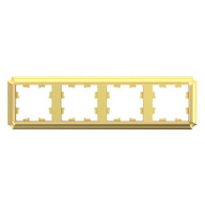 Рамка 4-пост. AtlasDesign Antique универс. зол. SE ATN101604