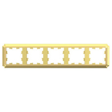 Рамка 5-пост. AtlasDesign Antique универс. зол. SE ATN101605