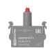 Светодиодный блок MLBL-01R 24 В AC/DC красный TDM