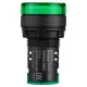 STATUS Лампа сигнальная AD-22DS, LED, d22 мм, 24-440 В AC/DC, зеленый TDM