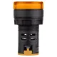 STATUS Лампа сигнальная AD-22DS, LED, d22 мм, 24-440 В AC/DC, желтый TDM