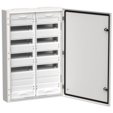 Корпус металлический ЩРн-120 (2х60) 835х570х140 IP54 бел. (одна дверь) TITAN 5 IEK TI5-50-N-2X060-54