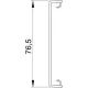 Крышка для короба L2000 ПВХ (дл.2м) GK-OTGRW OBO 6278680