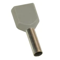 Наконечник штыревой втулочный под два провода НШвИ2 OptiKit T-Shv2-PVC- 2.5-10 (уп.100шт) КЭАЗ 278049