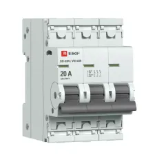 Выключатель нагрузки 3п 20А ВН-63N PROxima EKF S63320