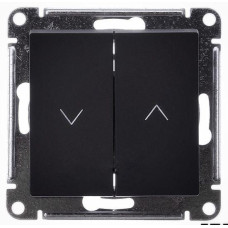 Выключатель 1-кл. AtlasDesign 2п 10А мех. базальт SE ATN001419