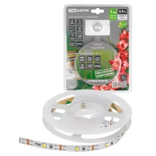 Умная подсветка SMD2835-30LED/m-IP20-5В-2,4Вт-6000К(1 м),датчик движ.и освещ.,акк. Li-Ion1100мАч TDM