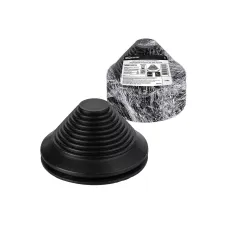 Кабельный ввод мембранный КВМП-1 (Пирамидка 80/70), резина, RAL 9005, IP54 TDM