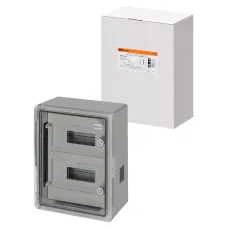 Бокс ЩРН-П-24 модуля, прозр. крышка, ABS, IP65, от -45 до +75 °С, навесной, (300х400х170) TDM