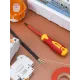 Отвертка крестовая диэлектрическая тип PH1x80, серия «ЭкспертЭлектрик» TDM