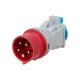 Адаптер IP44 16A с 3Р+PЕ+N 380В на 2Р+PЕ 220В TDM