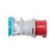 Адаптер IP44 16A с 3Р+PЕ+N 380В на 2Р+PЕ 220В TDM