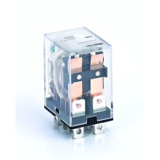 Реле промежуточное ПР-102 10А 24В DC 2 конт. с LED-индикацией DEKraft 23904DEK