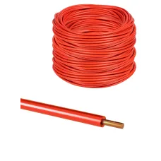 Провод ПуВнг(А)-LS 1х4,0 ГОСТ (300м), красный TDM
