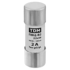 Плавкая вставка ПВЦ-В2 22х58 2А TDM