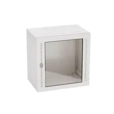 Навесной IT корпус 19" 9U (500х600х400) дверь стекло RAL7035 DKC R5STI0940GS