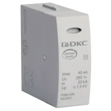 Сменный модуль к УЗИП, класс II, N-PE DKC NX2001